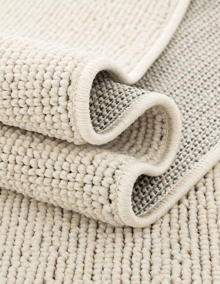 Detail image of  2' 7 x 12'  Washable Solid Indoor / Outdoor Runner Rug