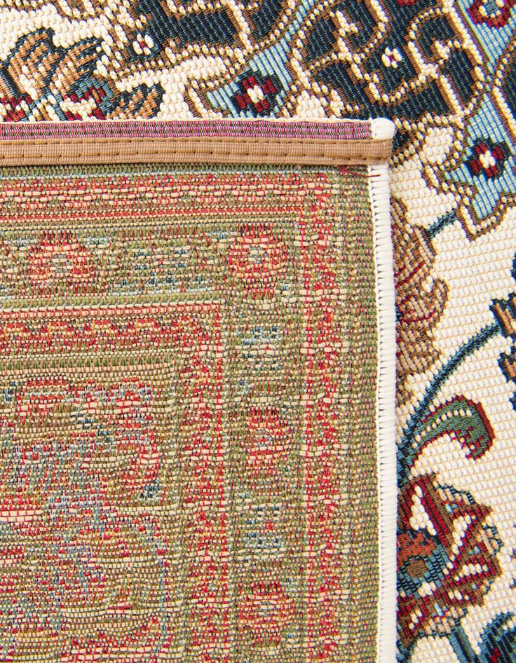 Detail image of  2' x 6' 1  Washable Traditional Indoor / Outdoor Runner Rug