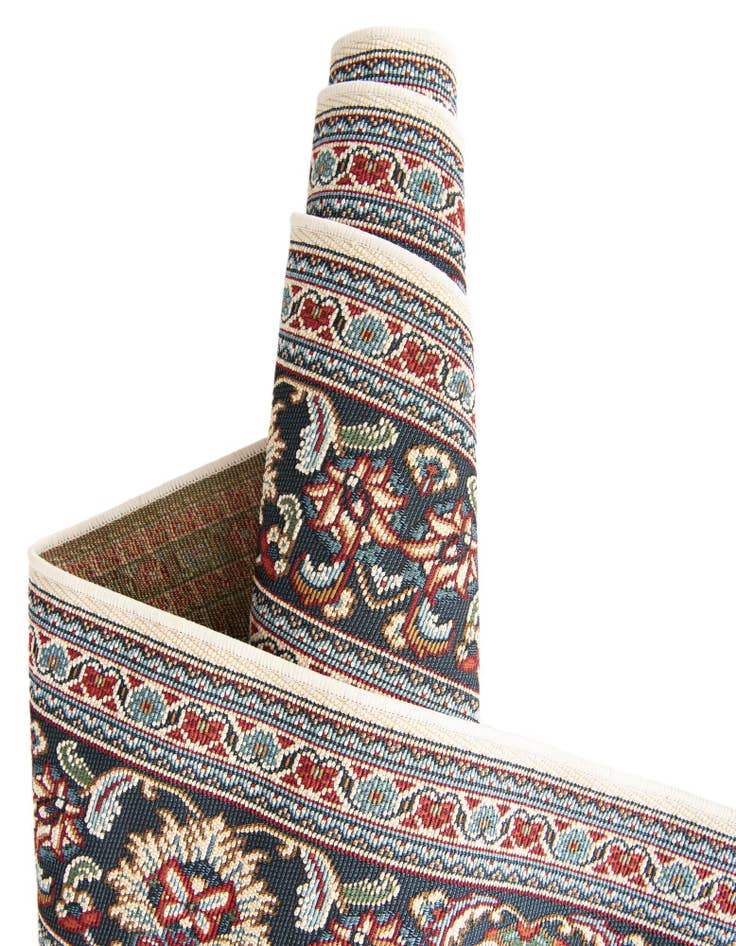 Detail image of  2' x 6' 1  Washable Traditional Indoor / Outdoor Runner Rug