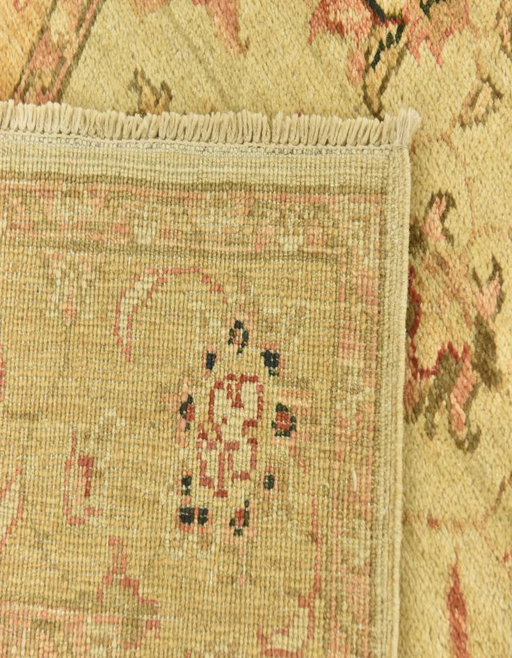 Detail image of  2' 9 x 9' 7  Hand Knotted Peshawar Ziegler Oriental Runner Rug