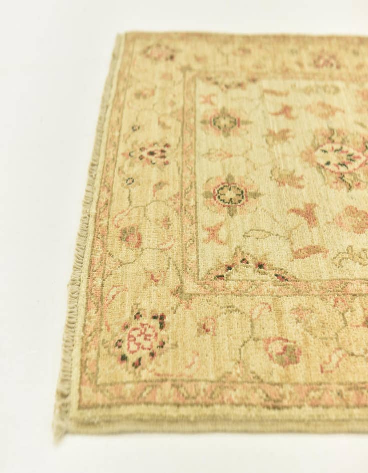 Detail image of  2' 9 x 9' 7  Hand Knotted Peshawar Ziegler Oriental Runner Rug