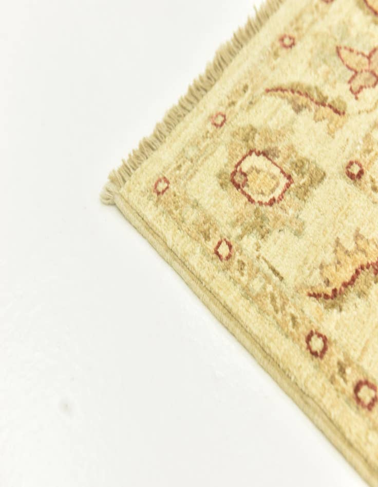 Detail image of  2' 8 x 9' 8  Hand Knotted Peshawar Ziegler Runner Rug