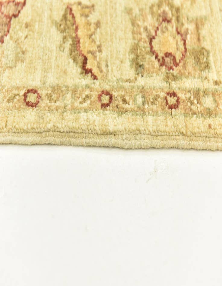 Detail image of  2' 8 x 9' 8  Hand Knotted Peshawar Ziegler Runner Rug
