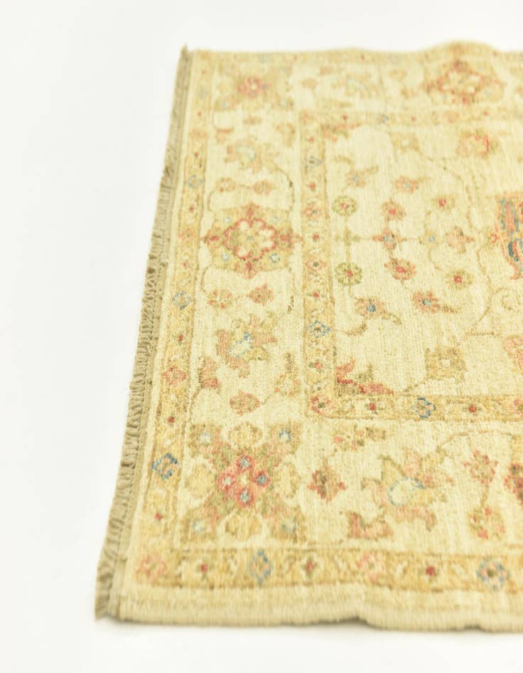 Detail image of  2' 8 x 9' 7  Hand Knotted Peshawar Ziegler Runner Rug