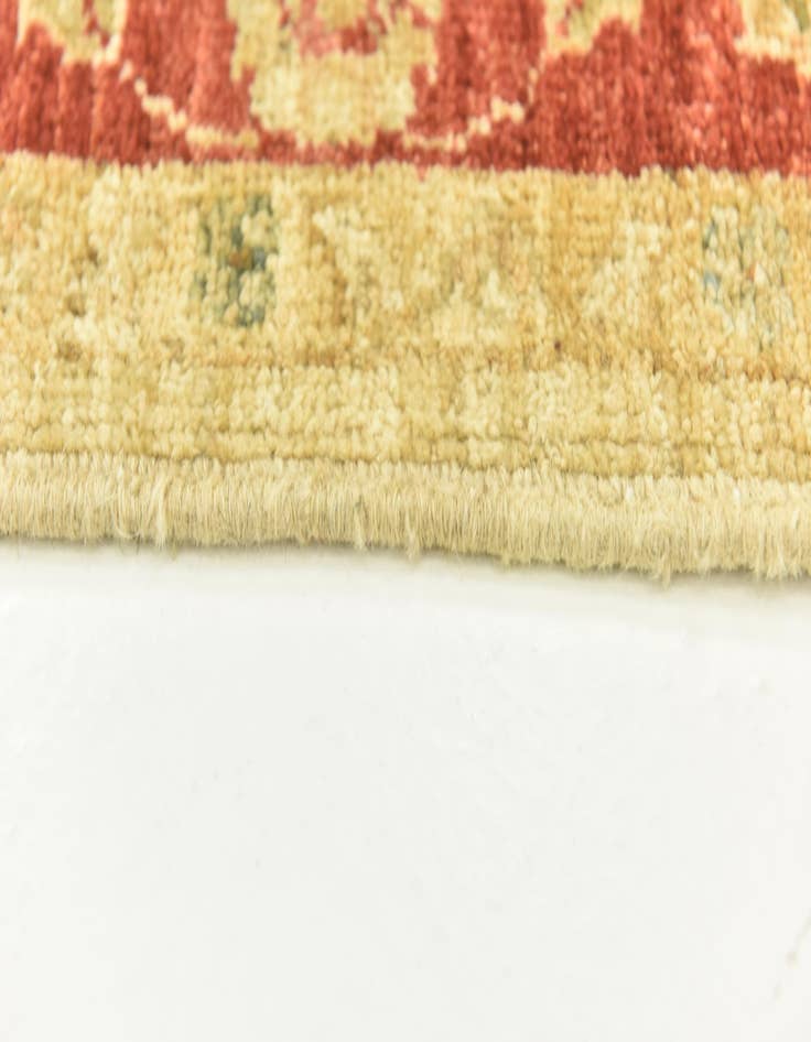 Detail image of  3' x 8'  Hand Knotted Peshawar Ziegler Runner Rug