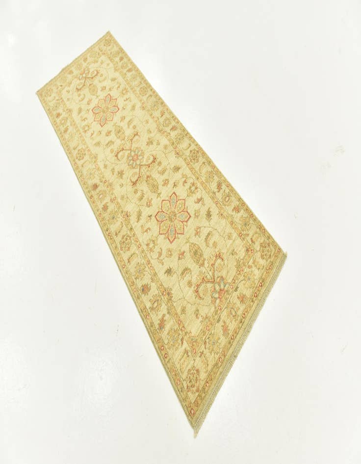 Detail image of  2' 6 x 6' 6  Hand Knotted Peshawar Ziegler Runner Rug