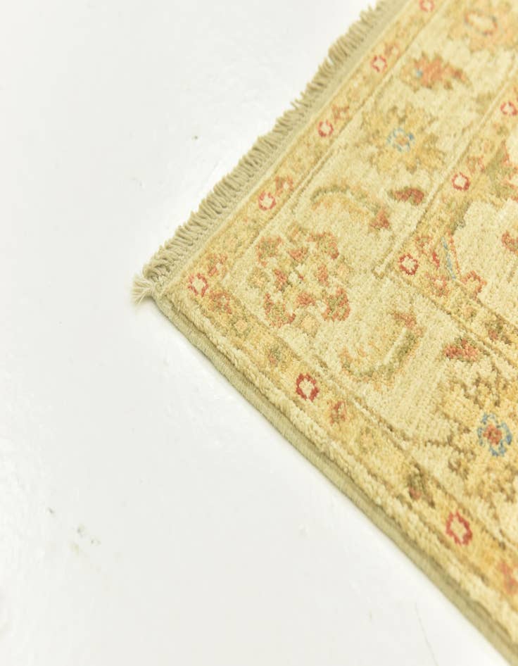 Detail image of  2' 6 x 6' 6  Hand Knotted Peshawar Ziegler Runner Rug