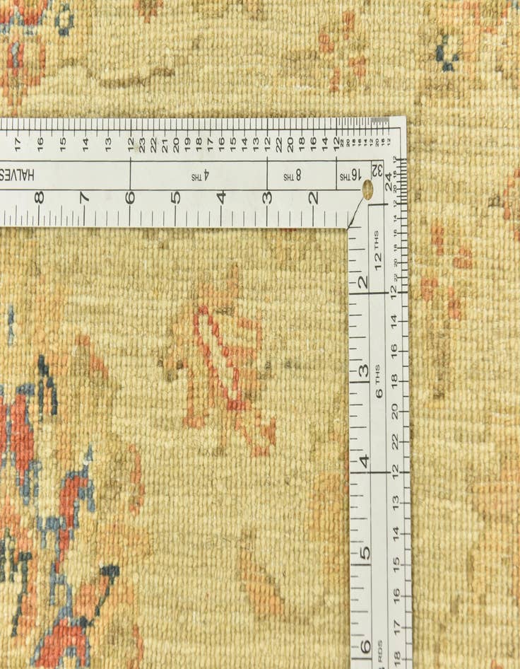 Detail image of  2' 9 x 6' 5  Hand Knotted Peshawar Ziegler Runner Rug