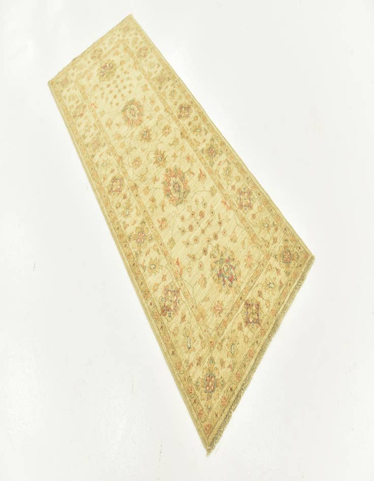 Detail image of  2' 9 x 6' 5  Hand Knotted Peshawar Ziegler Runner Rug