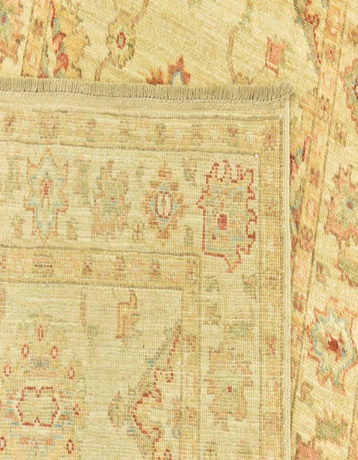 Detail image of  2' 6 x 6' 7  Hand Knotted Peshawar Ziegler Runner Rug