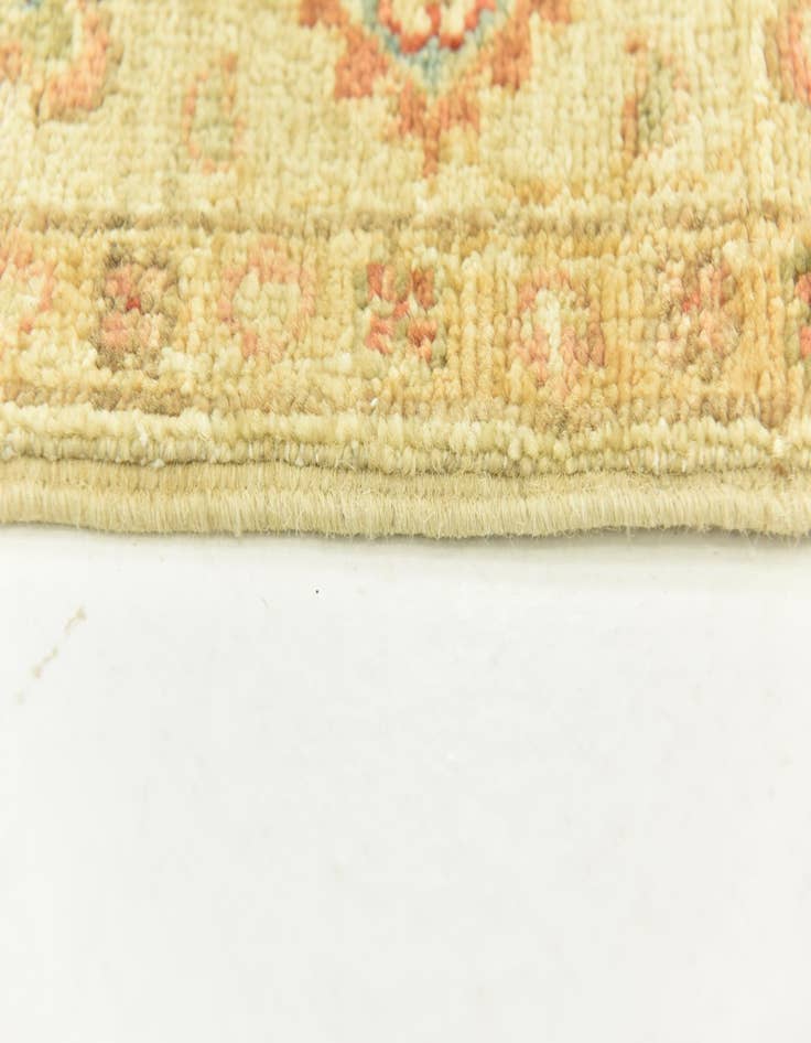 Detail image of  2' 6 x 6' 7  Hand Knotted Peshawar Ziegler Runner Rug