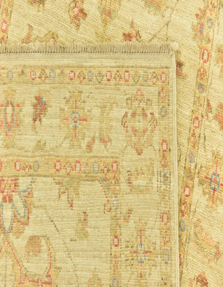 Detail image of  2' 6 x 6' 7  Hand Knotted Peshawar Ziegler Runner Rug