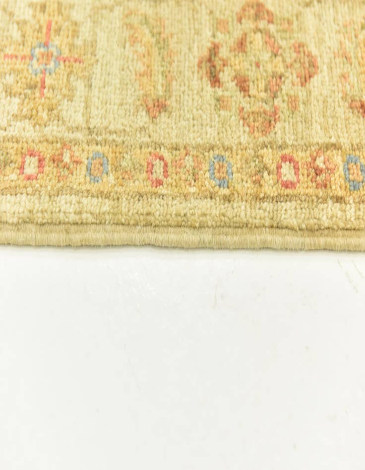 Detail image of  2' 6 x 6' 7  Hand Knotted Peshawar Ziegler Runner Rug