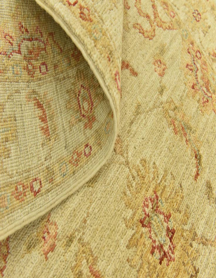 Detail image of  2' 5 x 6' 6  Hand Knotted Peshawar Ziegler Runner Rug