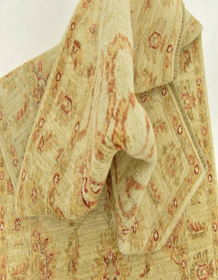 Detail image of  2' 5 x 6' 6  Hand Knotted Peshawar Ziegler Runner Rug