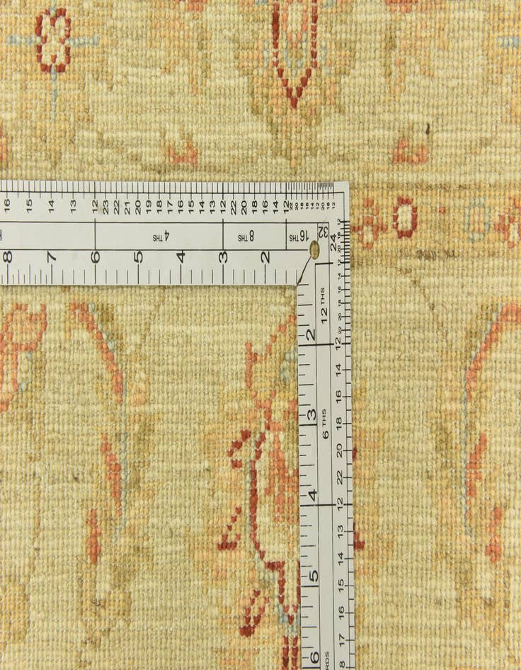 Detail image of  2' 5 x 6' 6  Hand Knotted Peshawar Ziegler Runner Rug