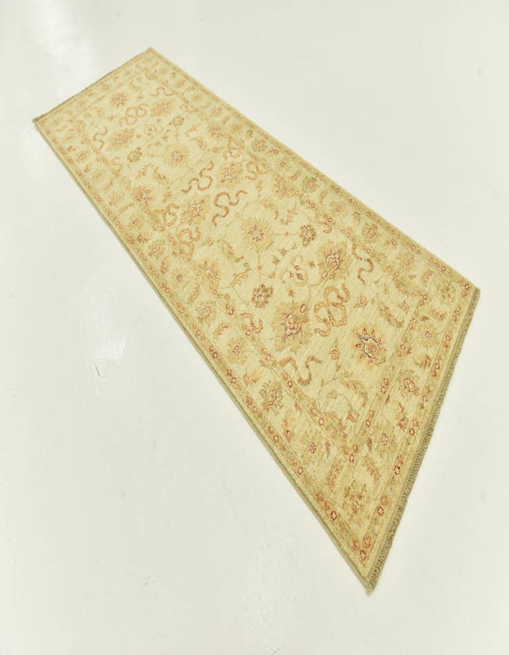 Detail image of  2' 5 x 6' 6  Hand Knotted Peshawar Ziegler Runner Rug