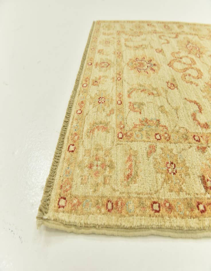 Detail image of  2' 5 x 6' 6  Hand Knotted Peshawar Ziegler Runner Rug