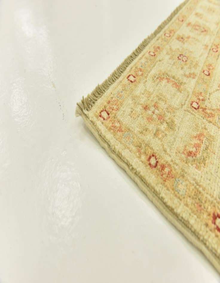 Detail image of  2' 5 x 6' 6  Hand Knotted Peshawar Ziegler Runner Rug