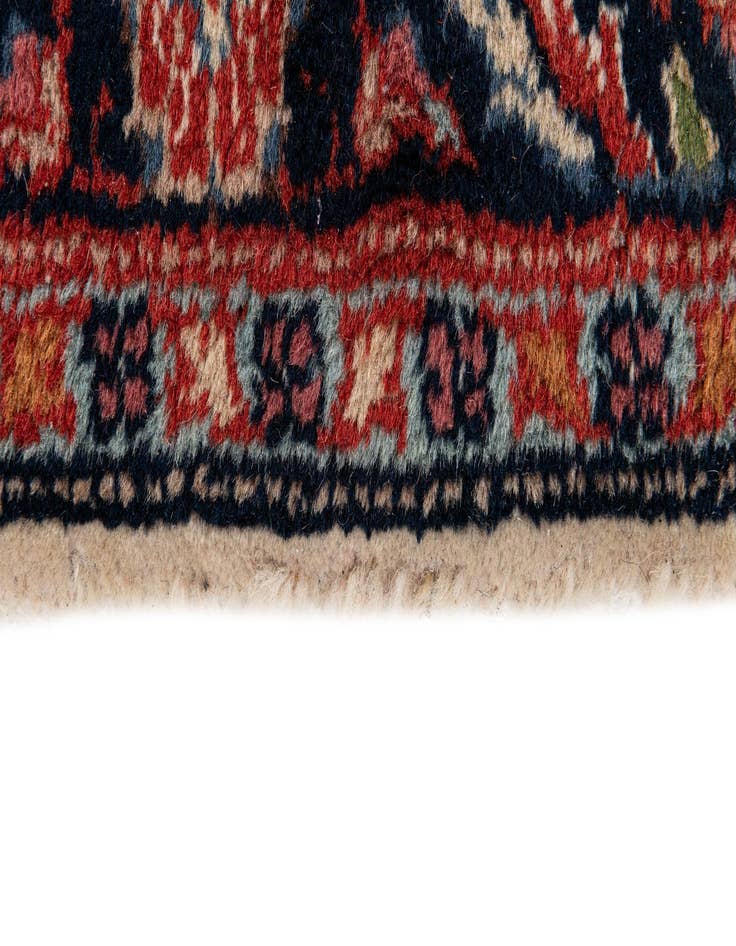 Detail image of  2' 8 x 9' 3  Hand Knotted Sarough Wool Runner Rug
