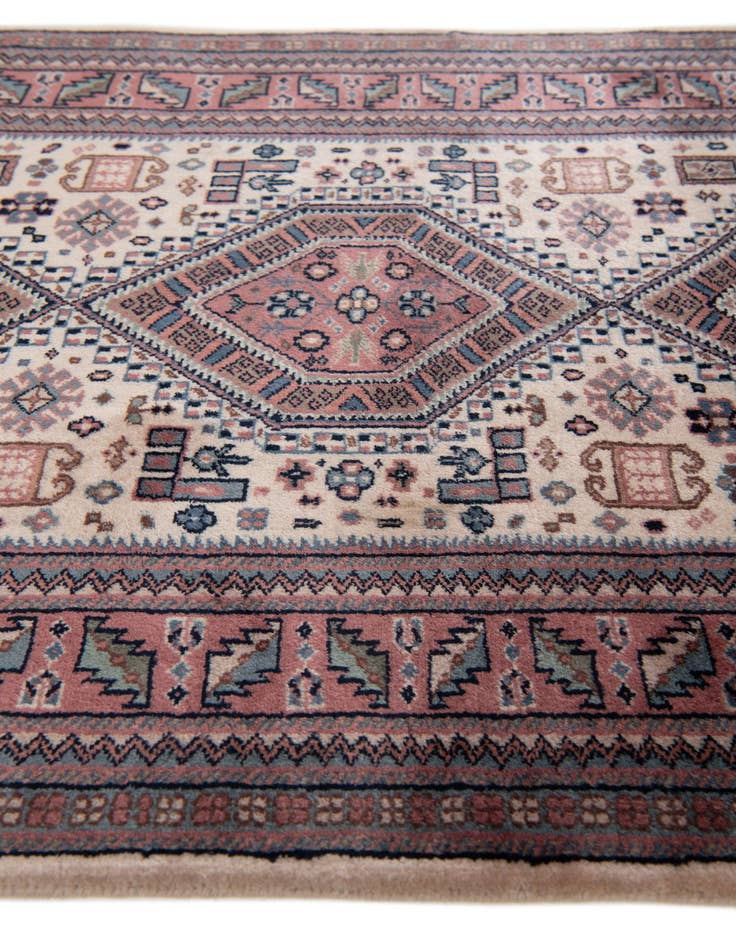 Detail image of  3' x 9' 4  Hand Knotted Shirvan Wool Runner Rug