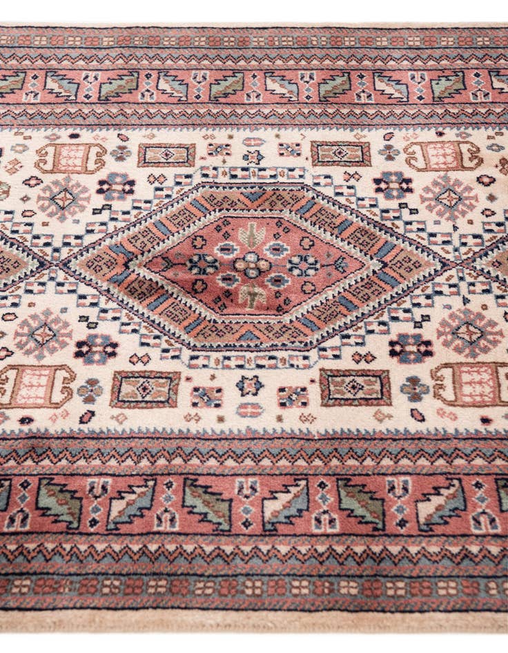 Detail image of  3' 1 x 9' 10  Hand Knotted Shirvan Wool Runner Rug