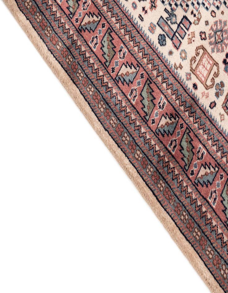 Detail image of  3' 1 x 9' 10  Hand Knotted Shirvan Wool Runner Rug