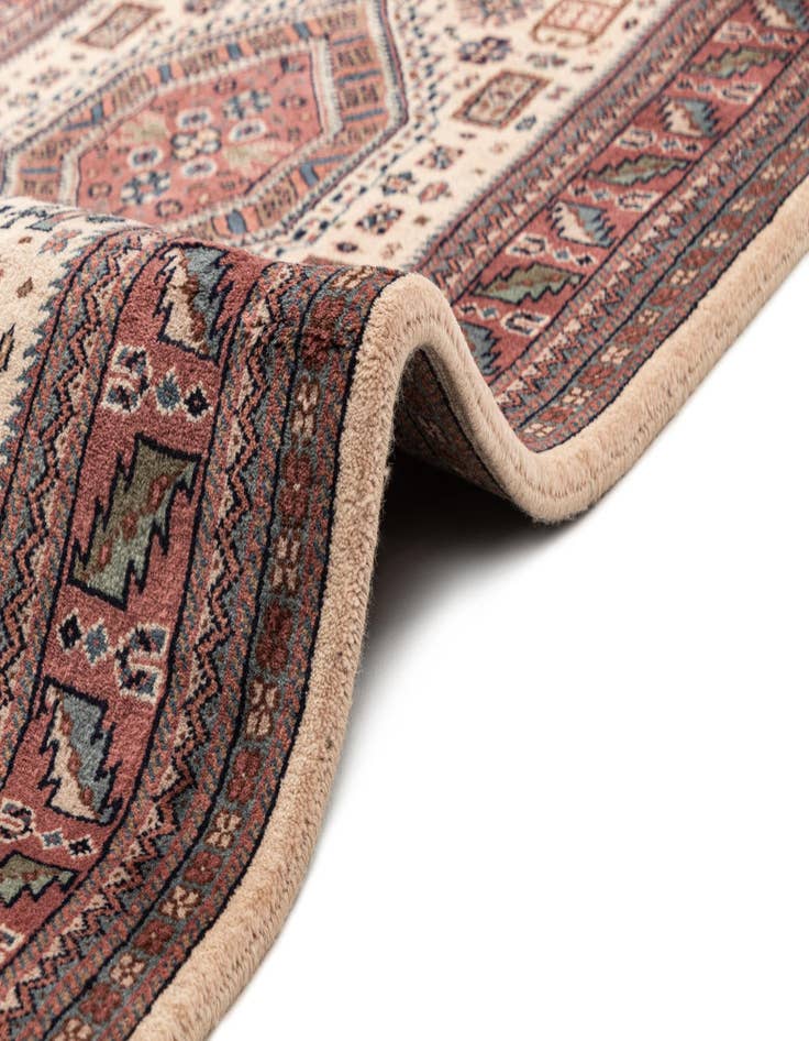 Detail image of  3' x 10'  Hand Knotted Shirvan Wool Runner Rug