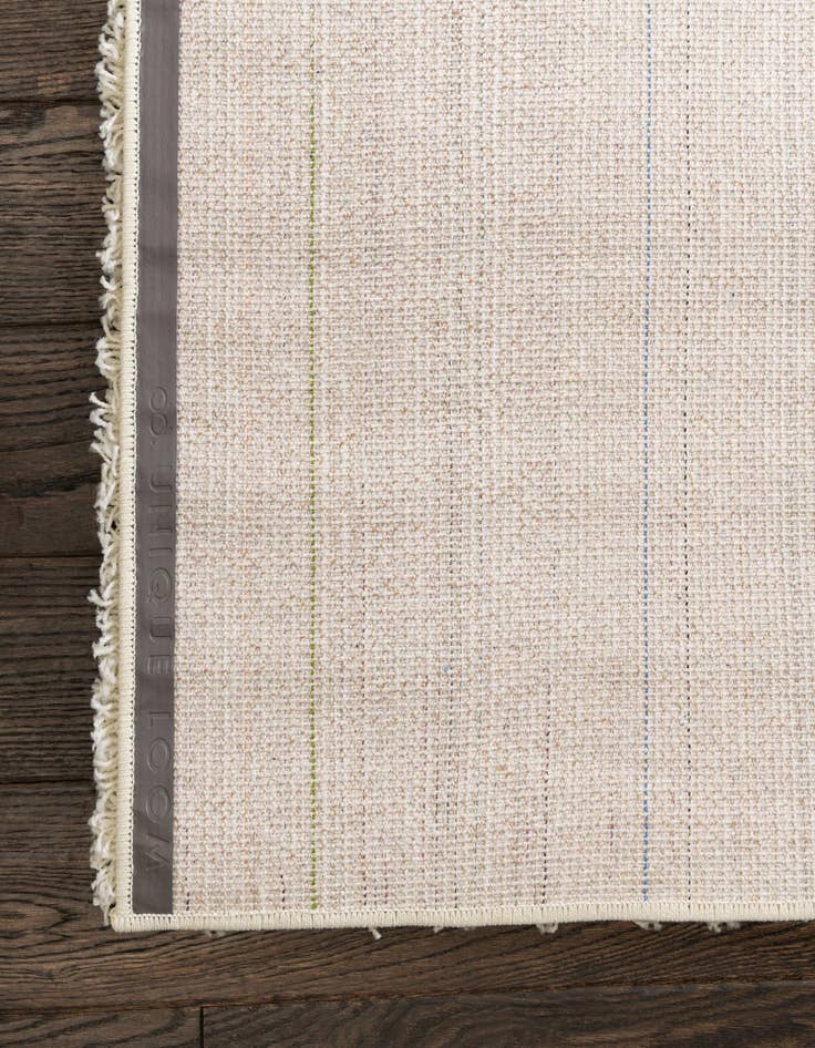Detail image of  2' x 5' Solid Shag Runner Rug
