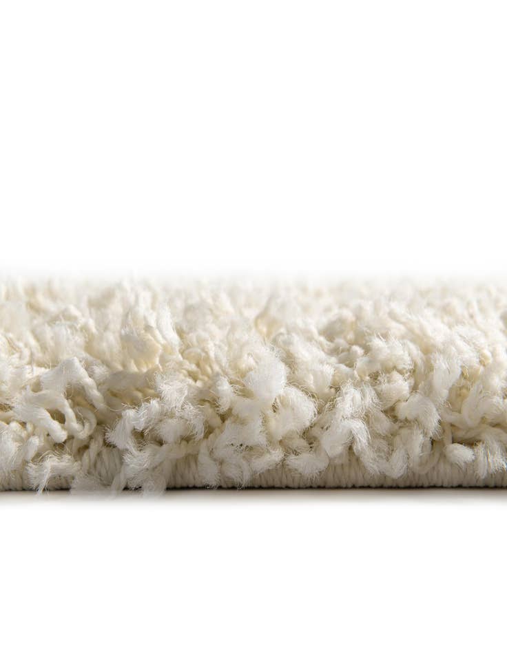 Detail image of  2' x 5' Solid Shag Runner Rug