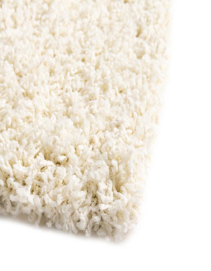 Detail image of  2' x 5' Solid Shag Runner Rug