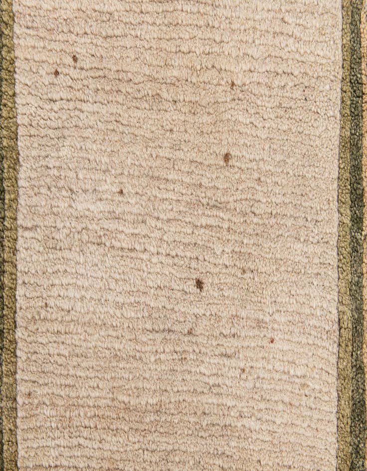 Detail image of  3' 1 x 5' 11  Hand Knotted Tibet Wool Runner Rug