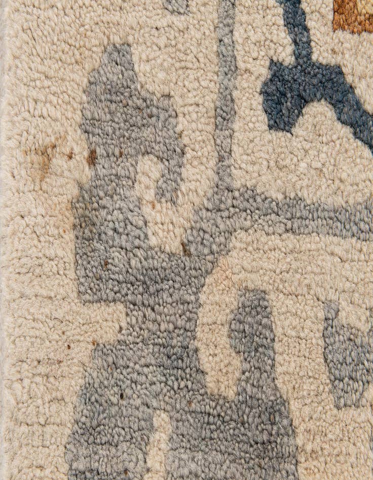 Detail image of  3' 1 x 5' 11  Hand Knotted Tibet Wool Runner Rug