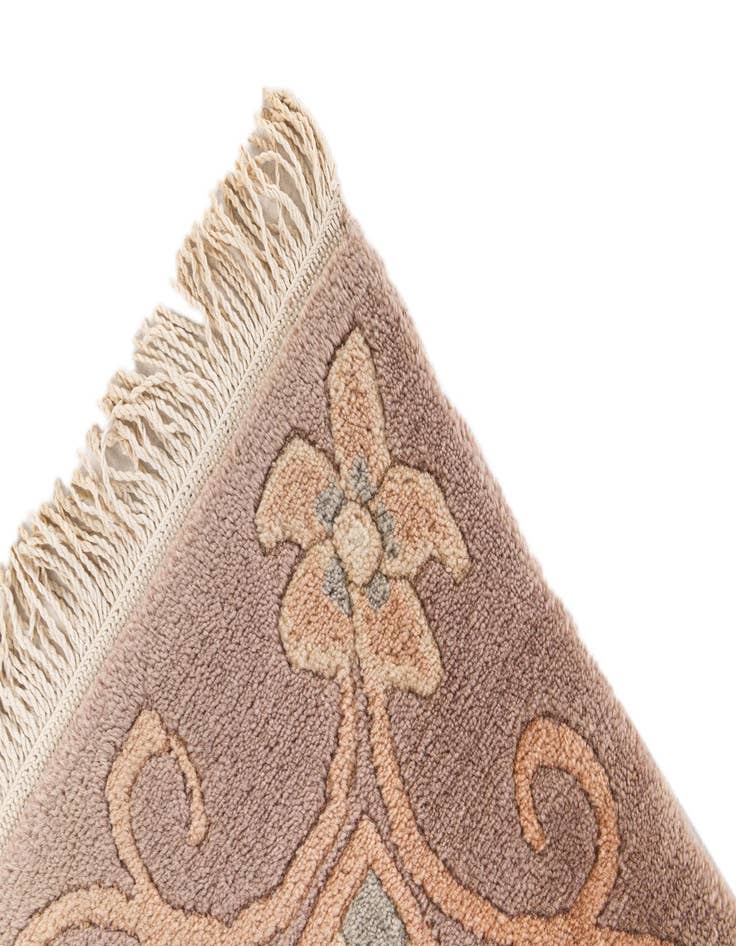 Detail image of  2' 8 x 9' 9  Hand Knotted Tibet Wool Runner Rug