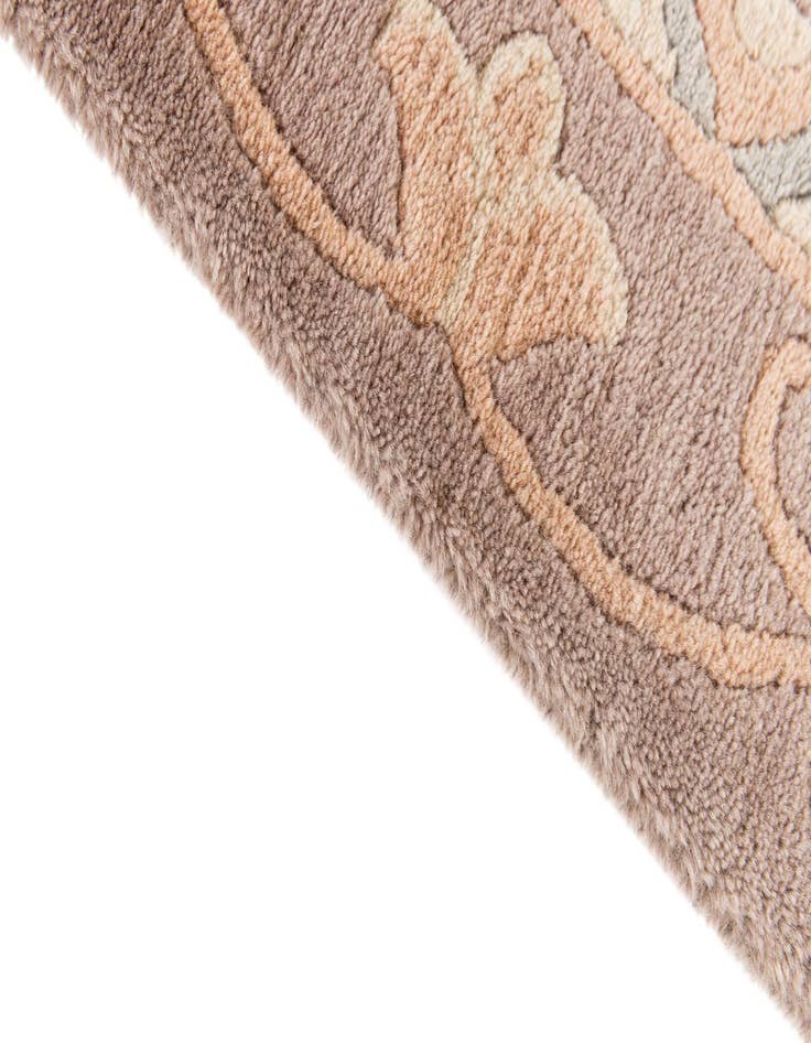 Detail image of  2' 8 x 9' 9  Hand Knotted Tibet Wool Runner Rug