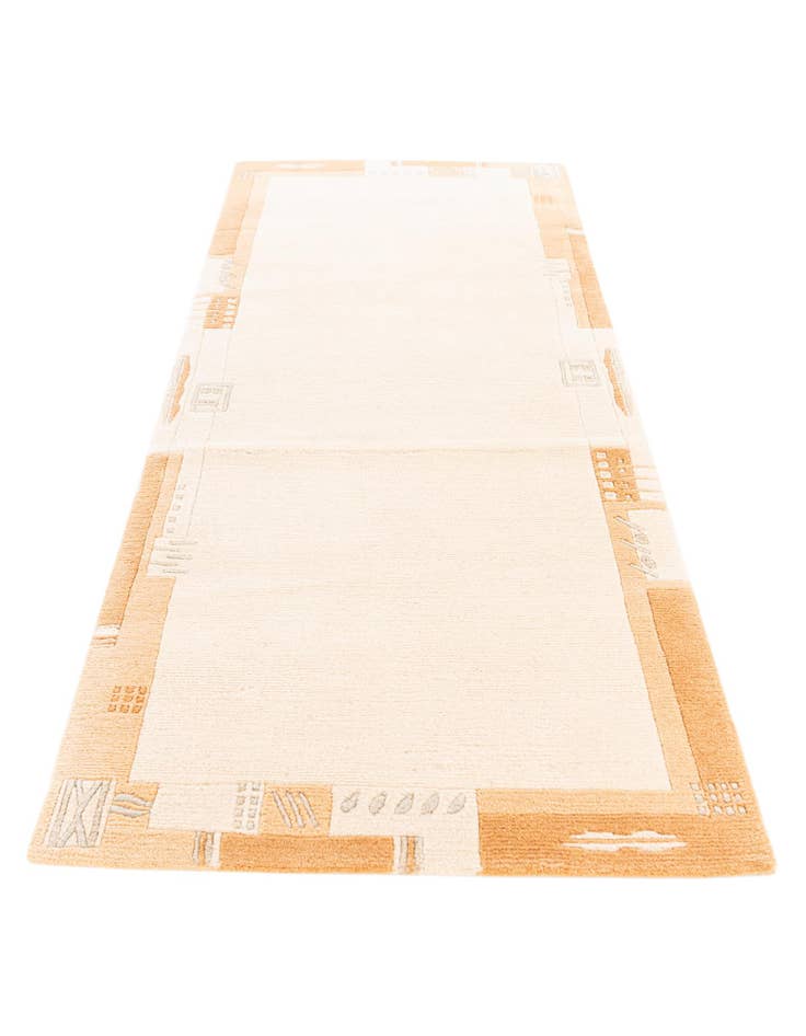 Detail image of  2' 9 x 6' 6  Hand Knotted Tibet Wool Runner Rug