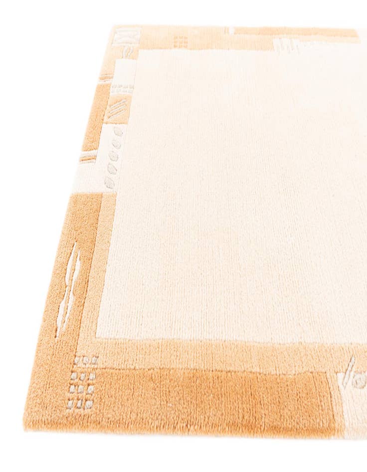 Detail image of  2' 9 x 6' 6  Hand Knotted Tibet Wool Runner Rug