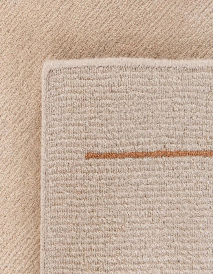 Detail image of  2' 9 x 6' 5  Hand Knotted Tibet Wool Runner Rug