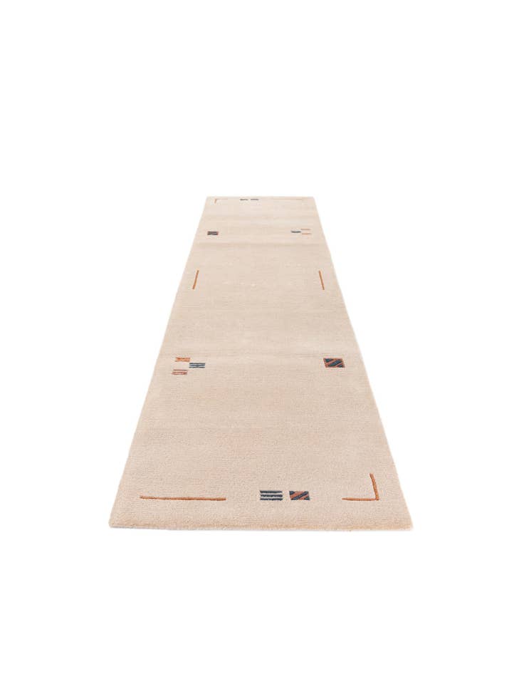 Detail image of  2' 9 x 9' 8  Hand Knotted Tibet Wool Runner Rug