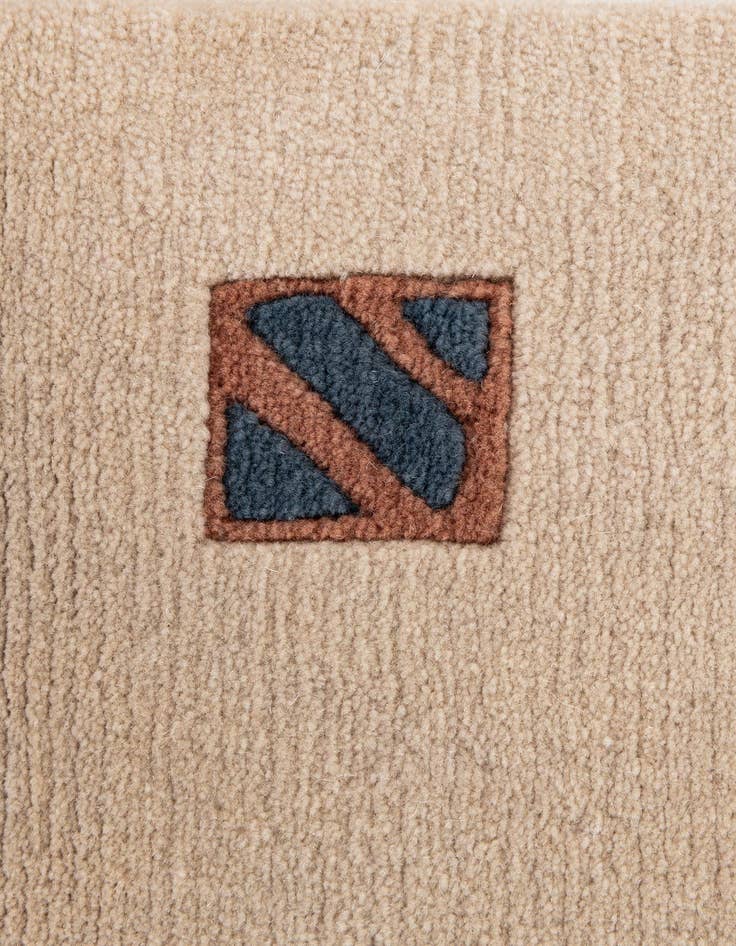 Detail image of  2' 9 x 9' 8  Hand Knotted Tibet Wool Runner Rug