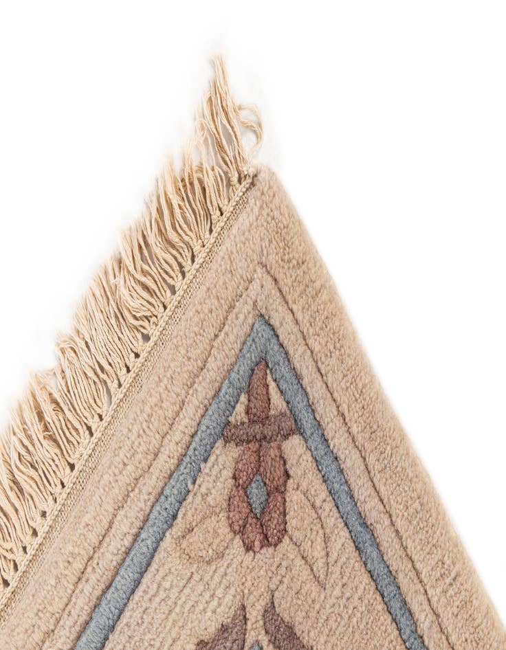 Detail image of  2' 4 x 11' 4  Hand Knotted Tibet Wool Runner Rug