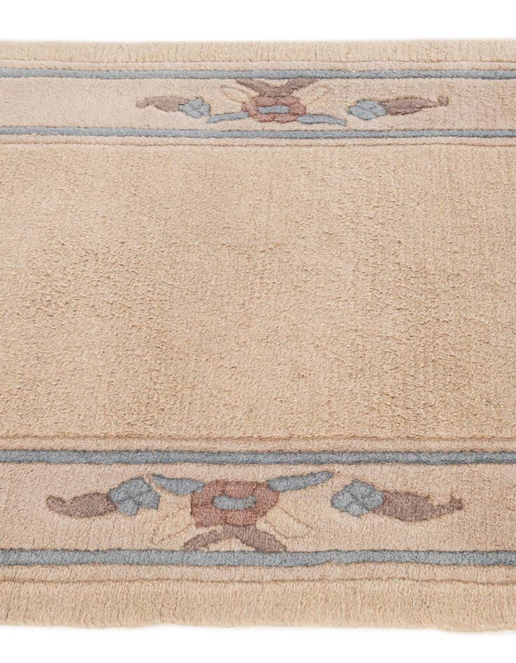 Detail image of  2' 4 x 11' 4  Hand Knotted Tibet Wool Runner Rug