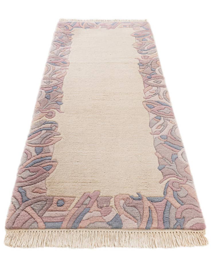 Detail image of  2' 5 x 6' 5  Hand Knotted Tibet Wool Runner Rug