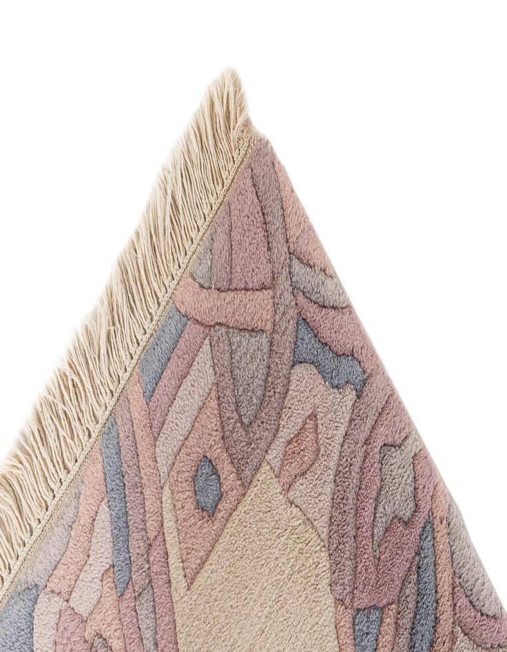 Detail image of  2' 5 x 6' 5  Hand Knotted Tibet Wool Runner Rug