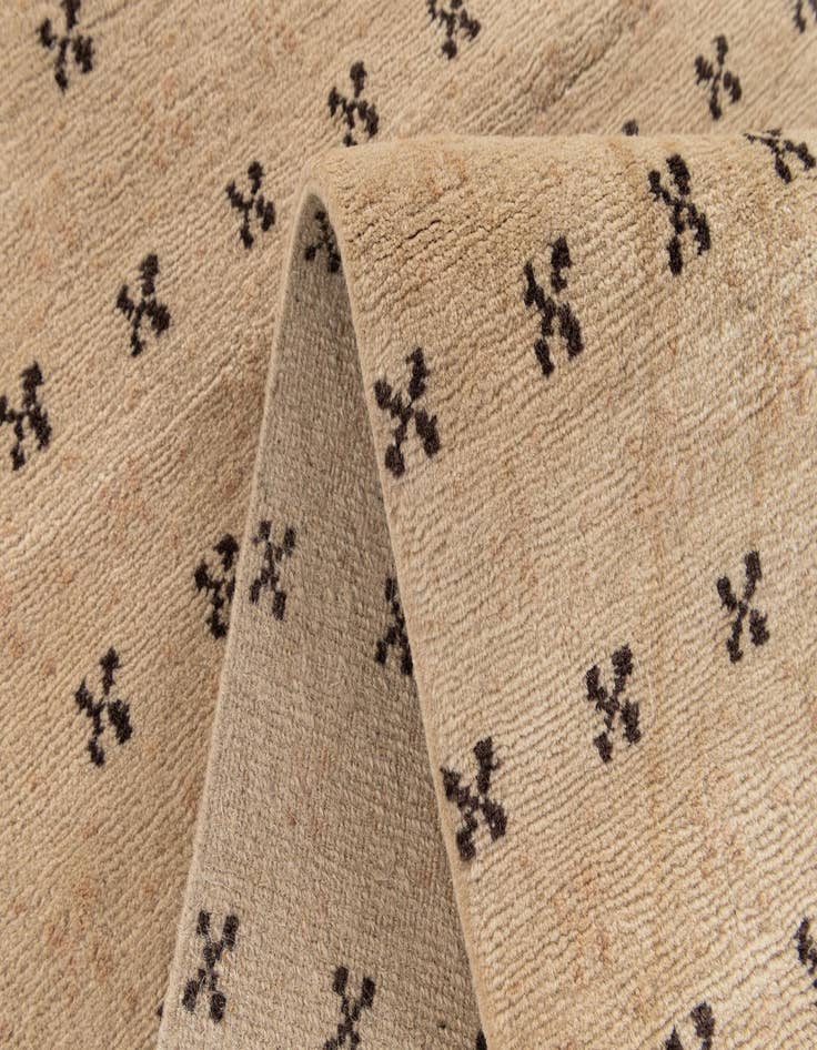 Detail image of  2' 1 x 9' 3  Hand Knotted Tibet Wool Runner Rug