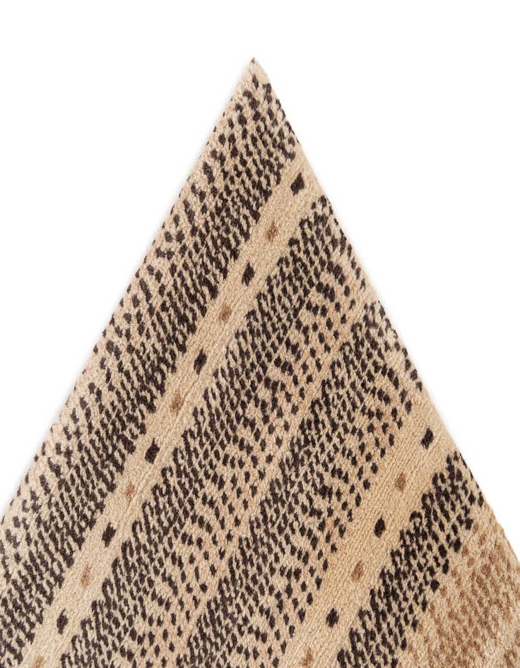 Detail image of  2' 1 x 9' 3  Hand Knotted Tibet Wool Runner Rug