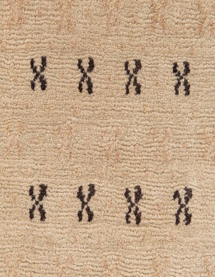 Detail image of  2' 1 x 9' 3  Hand Knotted Tibet Wool Runner Rug