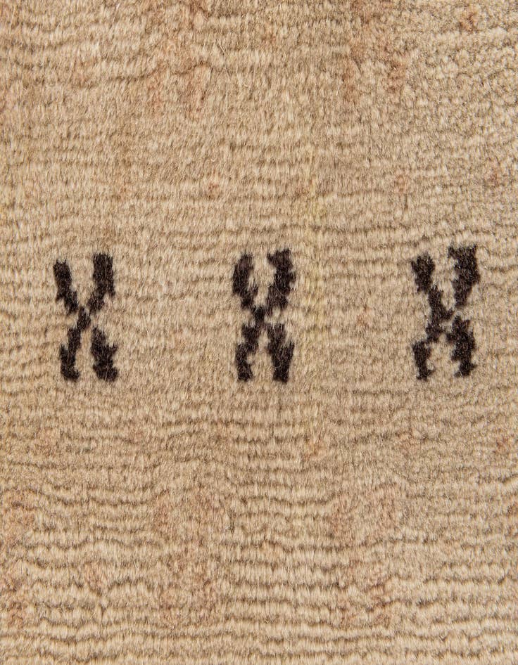 Detail image of  2' 1 x 9' 3  Hand Knotted Tibet Wool Runner Rug