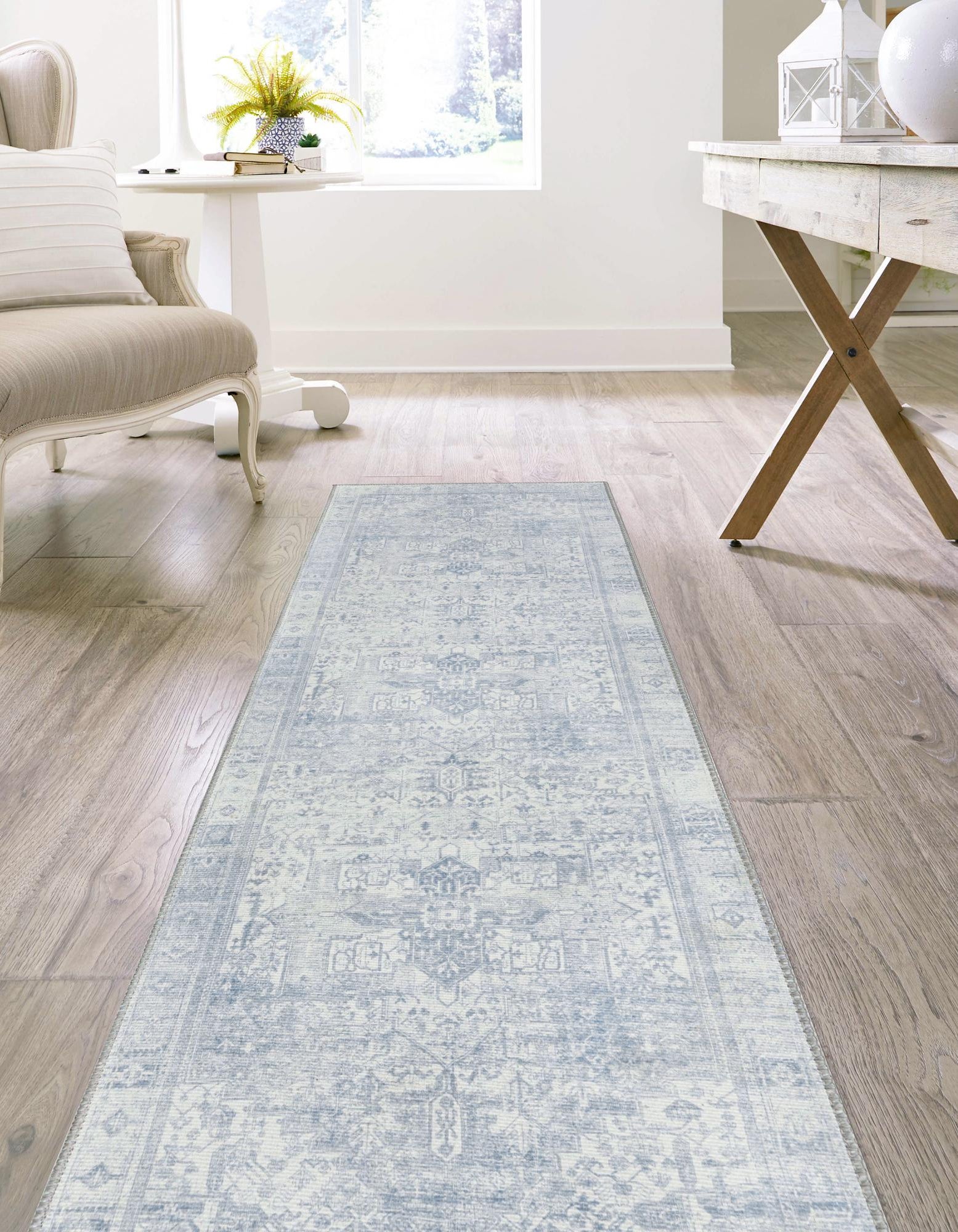 Ivory 2' 6 x 12' Timeless Runner Rug | Rugs.com