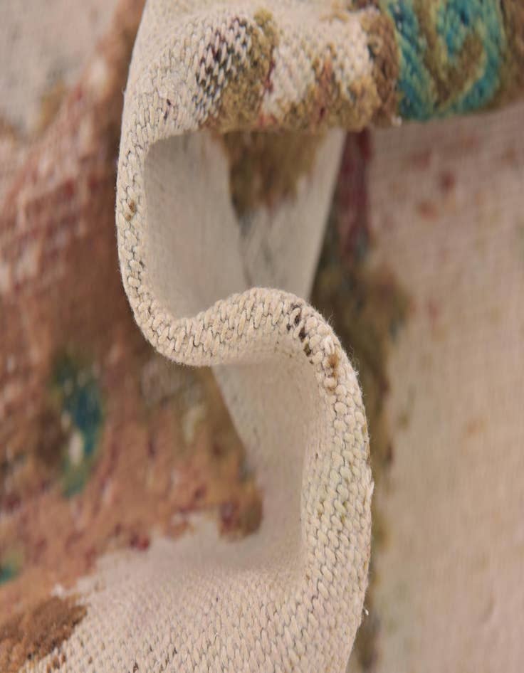 Detail image of  4' x 8'  Hand Knotted Ultra Vintage Persian Wool Runner Rug